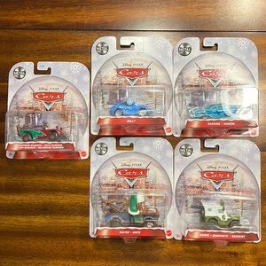 Disney Pixar cars winter christmas diecast metal cars